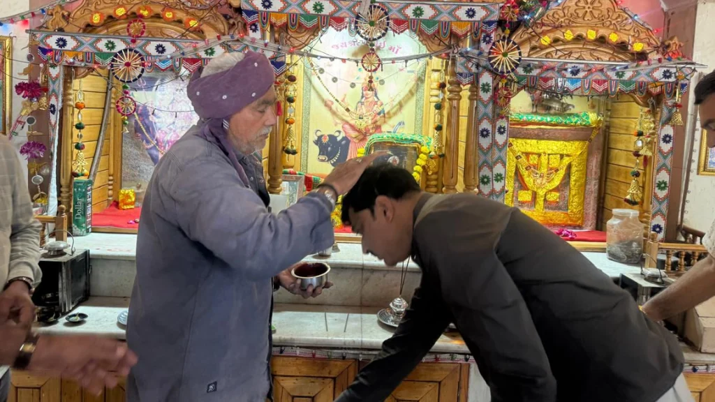 hardikb-tamaliya-surendranagar-bjp-president-visit-vadvala-dham