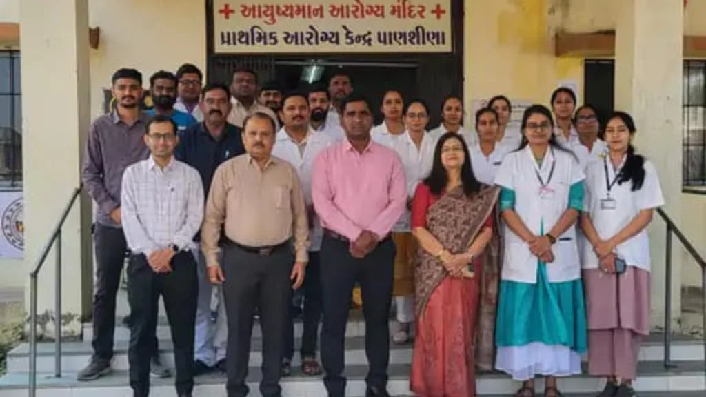 સિદ્ધિ:પાણશીણા પ્રાથમિક આરોગ્ય કેન્દ્રને રાષ્ટ્રીયકક્ષાનું NQAS સર્ટિફિકેટ મળ્યું