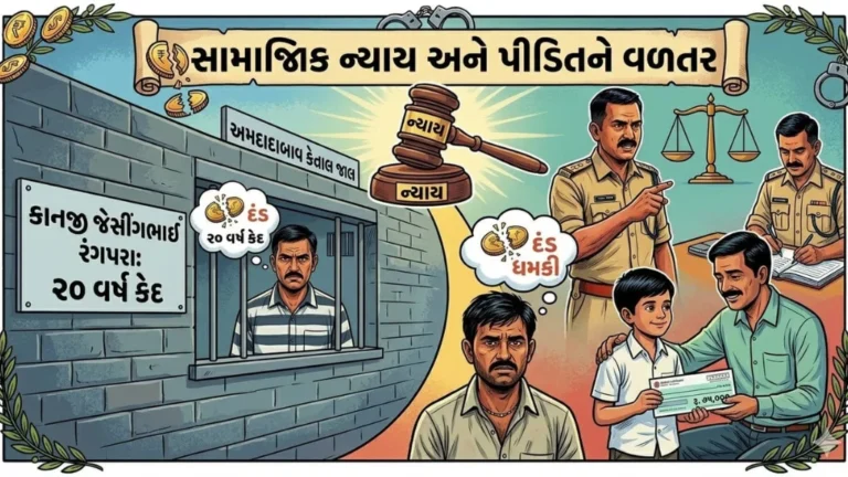 સાયલા પંથકના સગીર સાથે સૃષ્ટિ વિરુદ્ધનું કૃત્ય આચરનાર શખ્સને ૨૦ વર્ષની કેદ