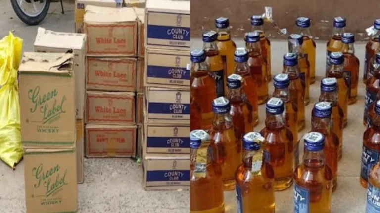 ધ્રાંગધ્રાના પુનિતનગરના મકાનમાંથી 2.53 લાખનો વિદેશી દારૂ ઝડપાયો, આરોપી ફરાર