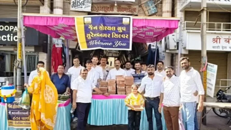 સુરેન્દ્રનગરમાં જીવદયાનો સેવાયજ્ઞ: પક્ષીઓ માટે કુંડા અને ચકલી ઘરનું નિઃશુલ્ક વિતરણ