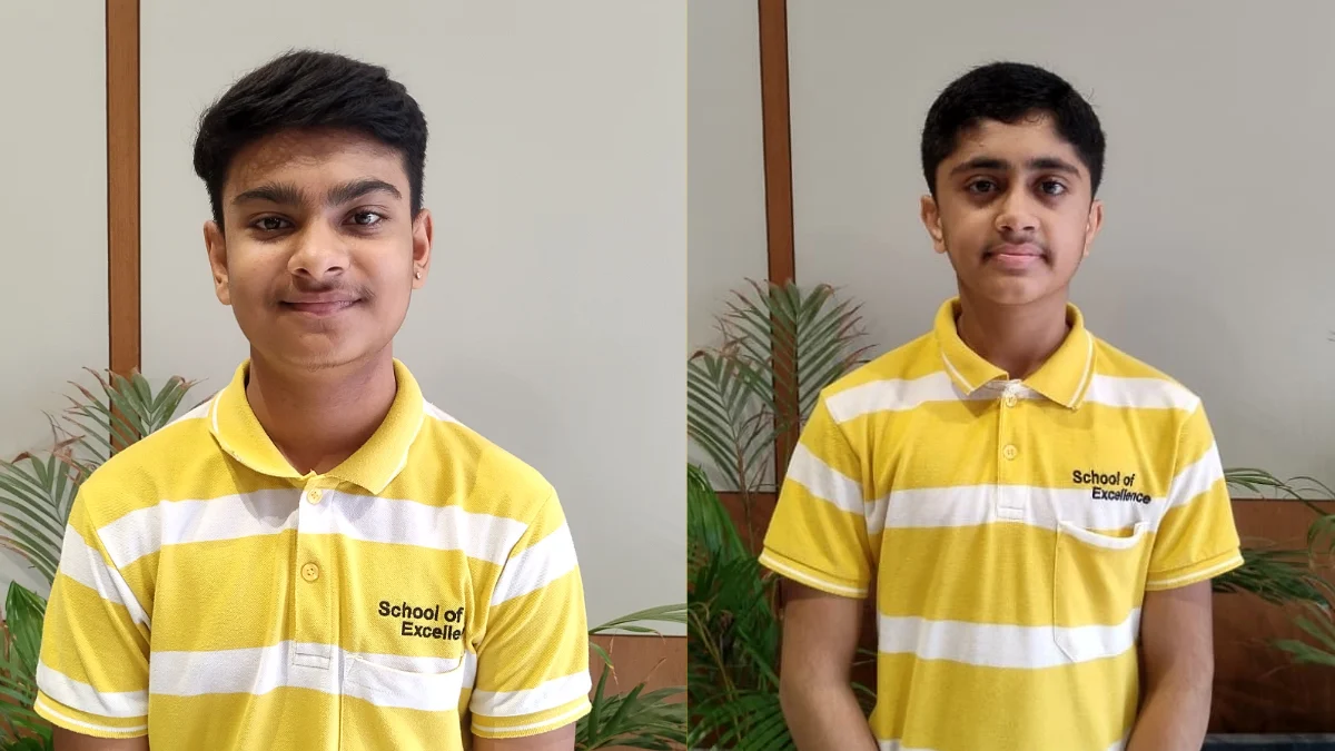 Cambridge School Students Excel in Table Tennis Competition Rishan First and Vansh Third