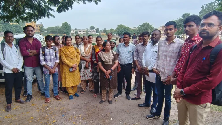 Mission Mangalam Employees Mass Resignation Protest Surendranagar
