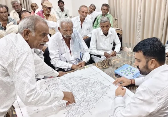 Muli Taluka Village Pond Filled With Dholidhaja Canal Water Project