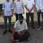 Rajkot Range Police Team Arrests Absconding Criminal Near Dhandhalpur Chowkdi