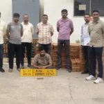 Surendranagar LCB Police Seized Foreign Liquor Stock Hidden in Truck Tank Near Chotila Janivadla Village-1