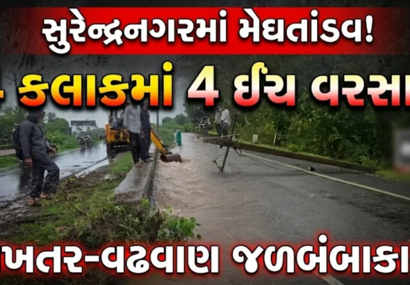 Surendranagar Rainfall Update