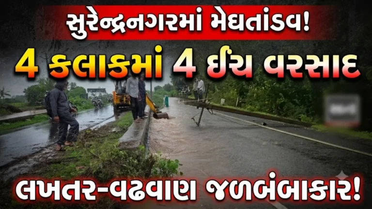 Surendranagar Rainfall Update