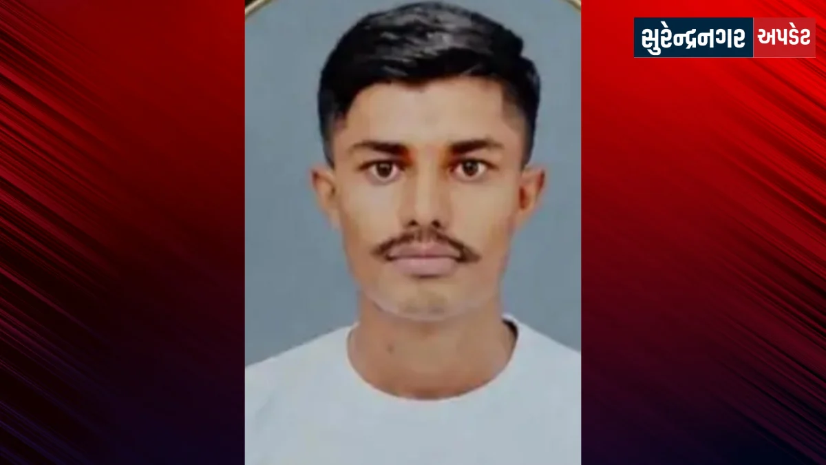 dhrangadhra-gurukul-bypass-accident-19-year-old-youth-died-cctv-footage