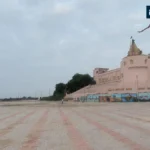 Patdi Lok Mela Fair setup near Adhyashakti Temple