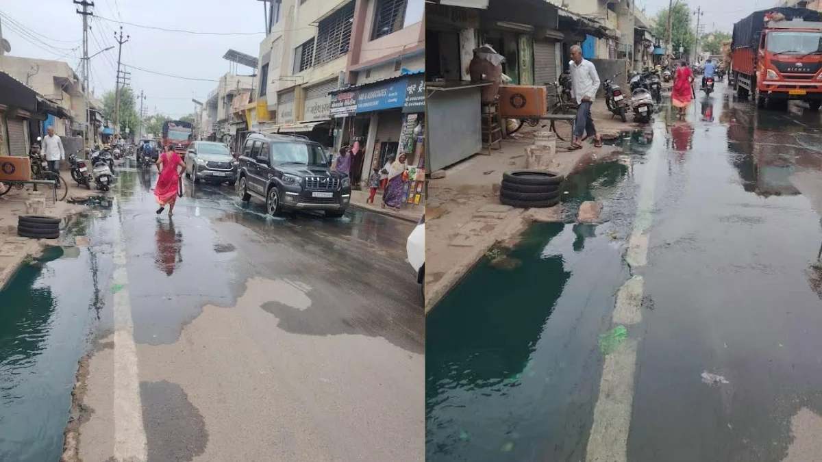 wadhwan-shiyani-pol-chemical-drainage-water-issue