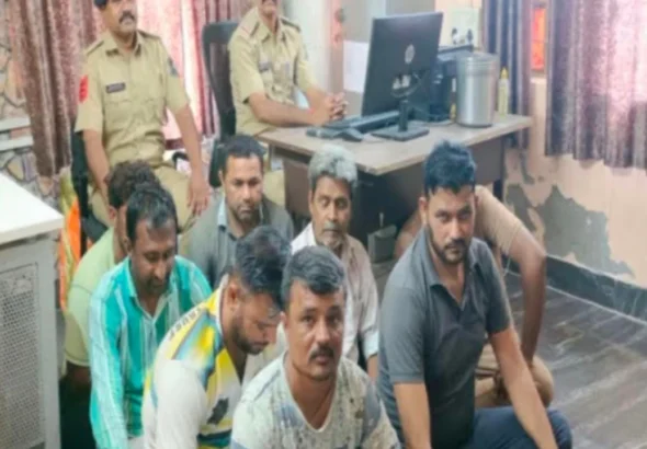 Dasada Police Gambling Raid Jainabad Arrests
