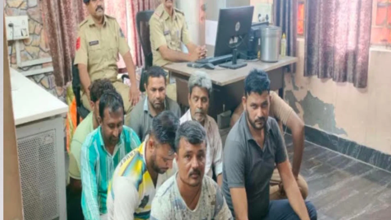 Dasada Police Gambling Raid Jainabad Arrests