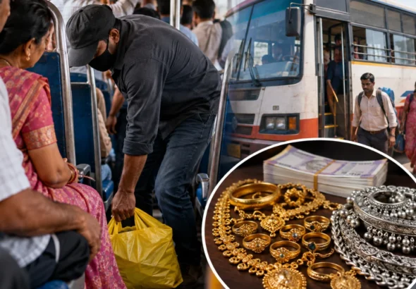 Gold and Silver Jewelry Worth Rs 11.75 Lakh Stolen from Passenger on Surendranagar-Dhandhuka Route ST Bus